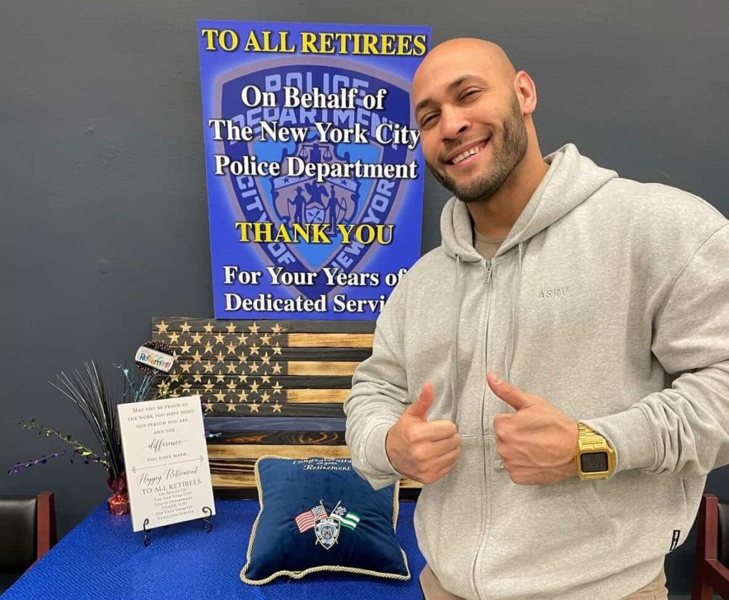 A former NYPD officer fed up with rising crime and sky-high costs has moved his family 4,000 miles to Montenegro - and says he has never been happier.