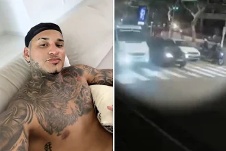 Brega funk star Anderson Neiff, 24, was ambushed by helmeted bikers who opened fire on his van after a São Paulo concert, leaving him with a bullet fragment in his shoulder.