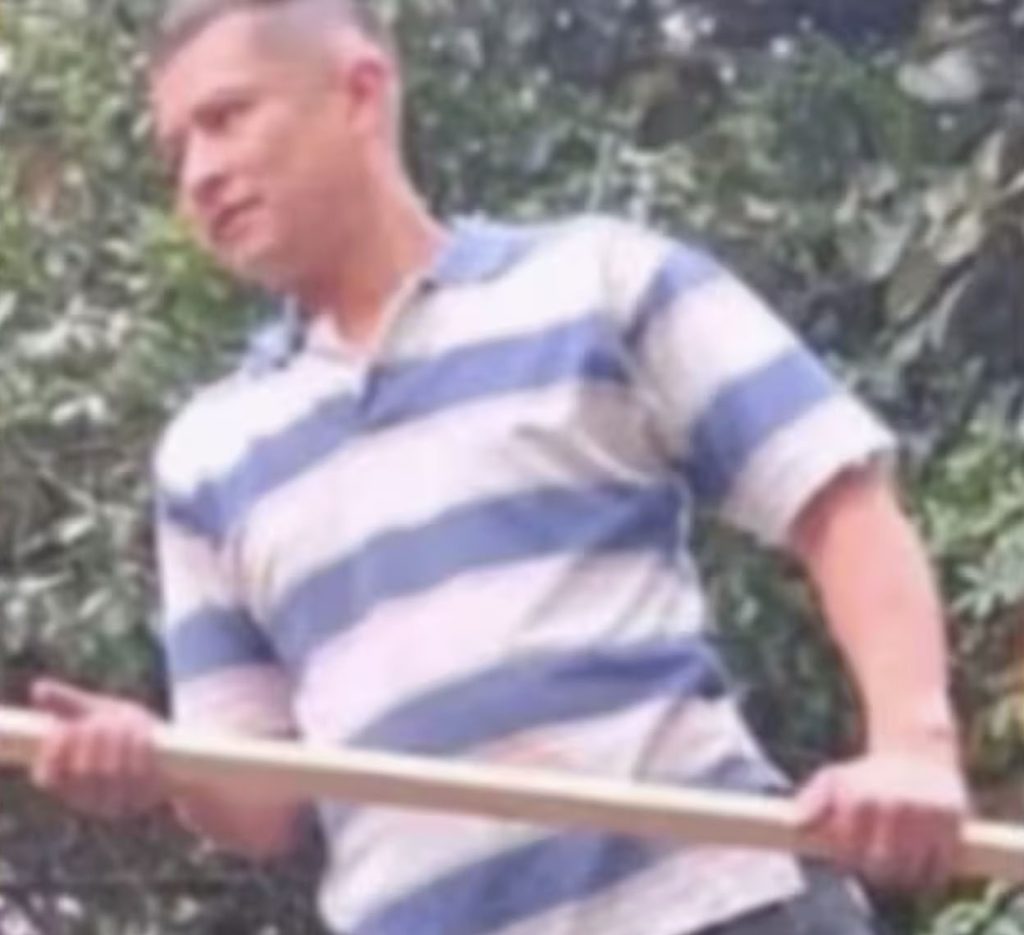 Two crew members were stabbed to death on the set of a popular Colombian TV series in Bogotá when a knife-wielding man launched a random frenzied attack before being killed himself.