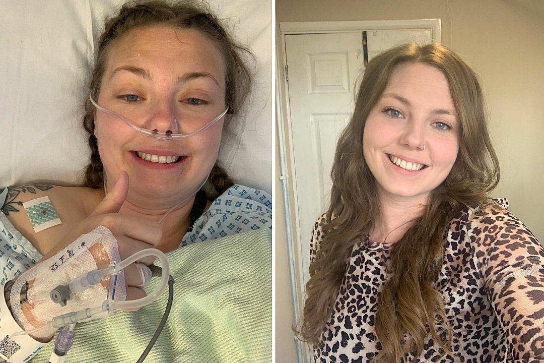 A mum diagnosed with colon cancer says doctors dismissed her early warning signs as piles after giving birth - and is now urging others to push for answers if something feels wrong.