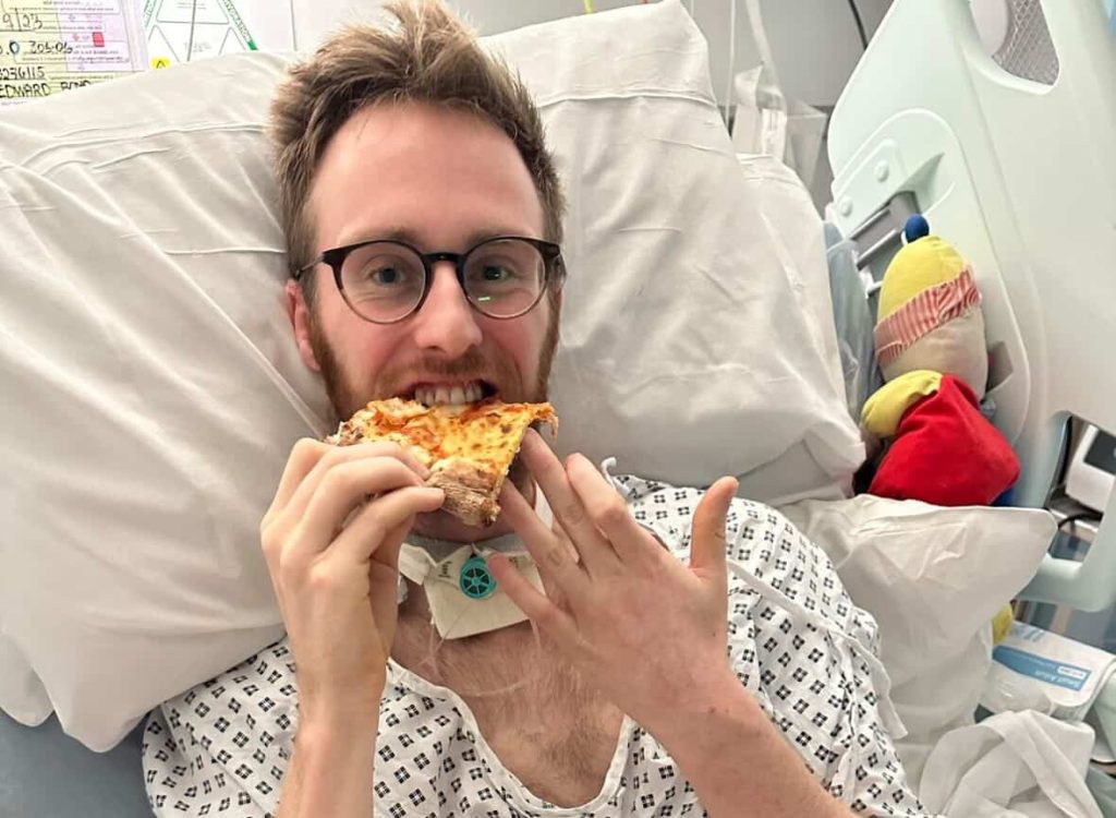 A man paralysed in a horror cycling crash just six weeks after meeting his girlfriend on a dating app has revealed she never left his side - and they are now engaged.