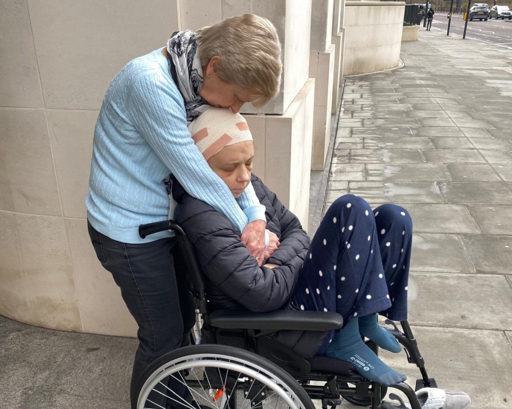 A mum diagnosed with a brain tumour who feared missing her children grow up says a groundbreaking new NHS drug has given her her future back.