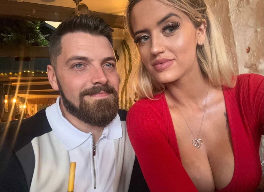 6ft 4in woman Lizzy Jade Groombridge reveals why her 7-inch height difference with 5ft 9in boyfriend Ollie is a turn on - not a turn off - and why she never skips heels.