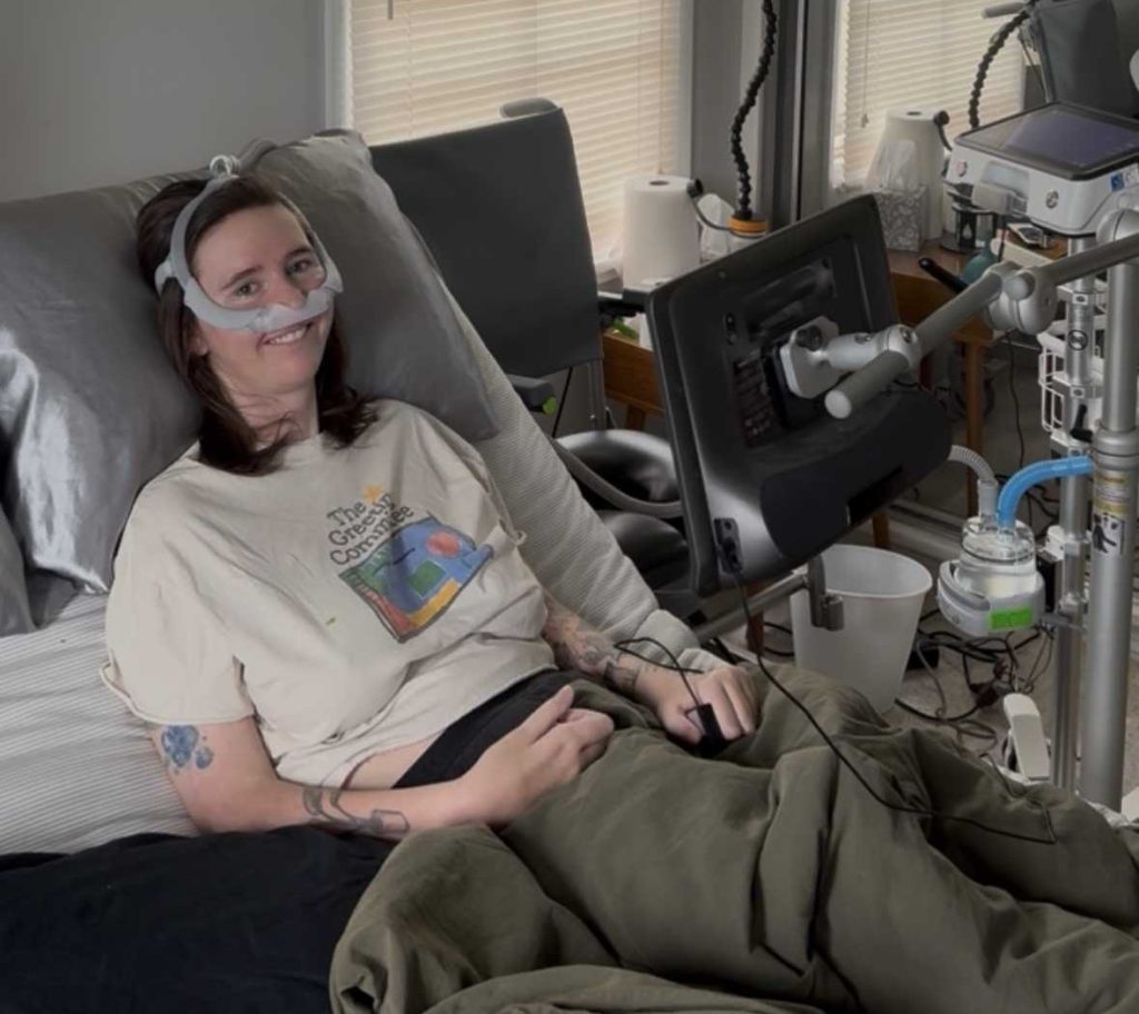 Erin Taylor was building her dream career as a botanist when ALS took her body at 23. Now she cannot move or speak but refuses to stop living - and her story is inspiring thousands.