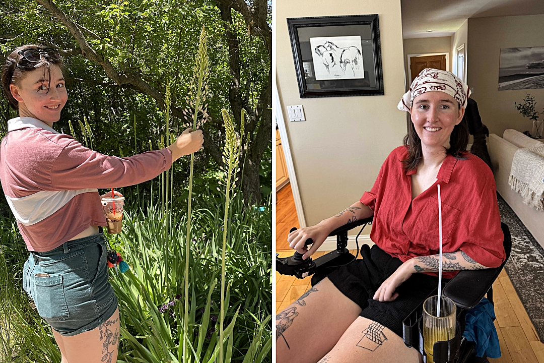 Erin Taylor was building her dream career as a botanist when ALS took her body at 23. Now she cannot move or speak but refuses to stop living - and her story is inspiring thousands.
