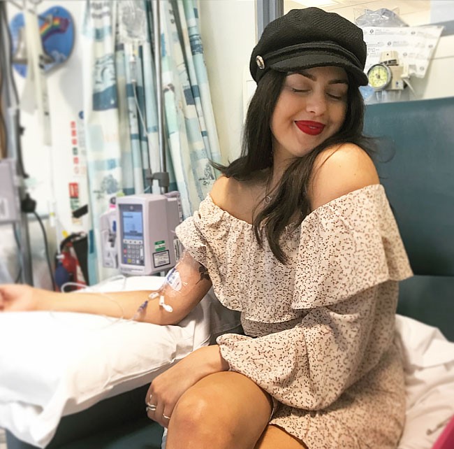Woman diagnosed with stage four cancer while getting ready for a first date - her only symptom was a strange pain every time she sipped alcohol starting in a pub garden.