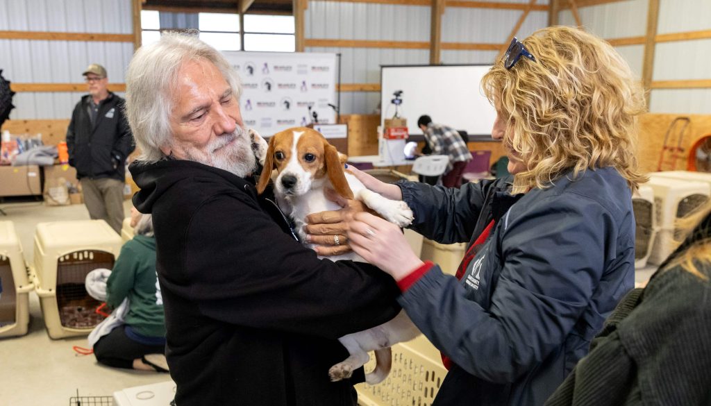 Black Sabbath legend Geezer Butler joined Debbie Gibson backing a huge rescue mission to rehome 1,500 beagles from controversial Ridglan Farms breeding facility.