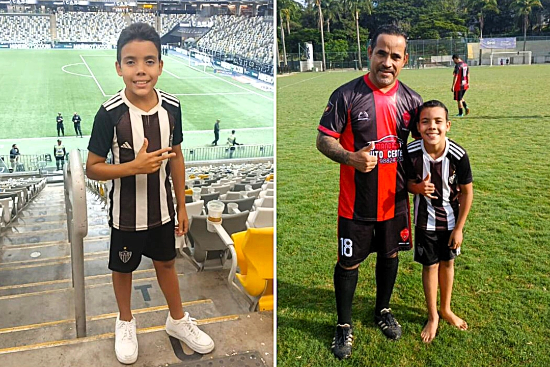 An 11-year-old boy was killed when an unsecured goalpost toppled onto him as he played on a football pitch in Brazil while his father packed away equipment after an amateur match.