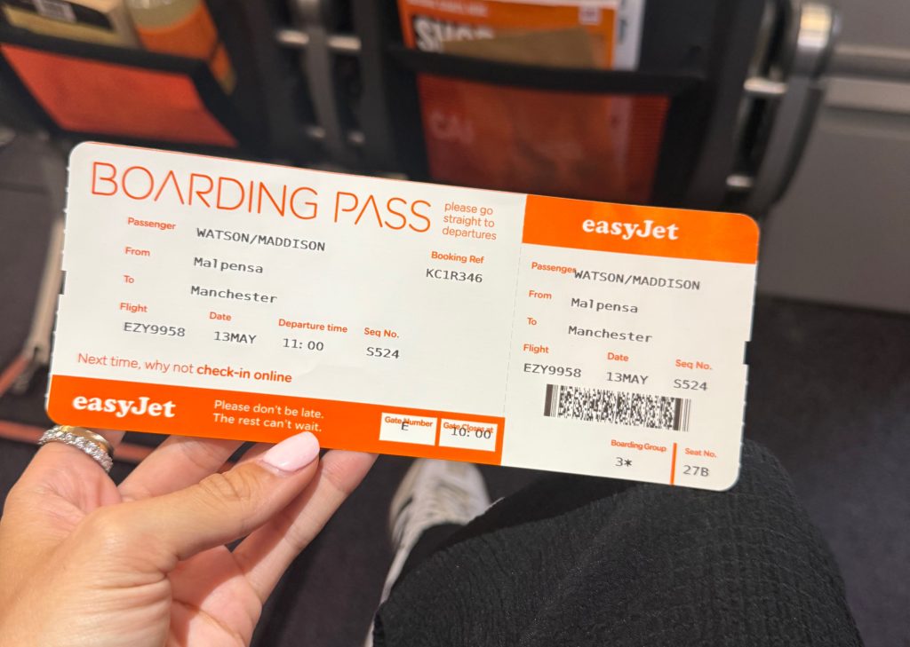 British traveller Maddison Watson, 24, slept on Milan airport floor for 13 hours after her easyJet flight from Greece to Manchester was dramatically diverted.