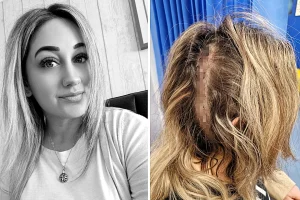 A British woman discovered a cancerous brain tumour after a routine MRI following a car accident - and says the crash may have saved her life.
