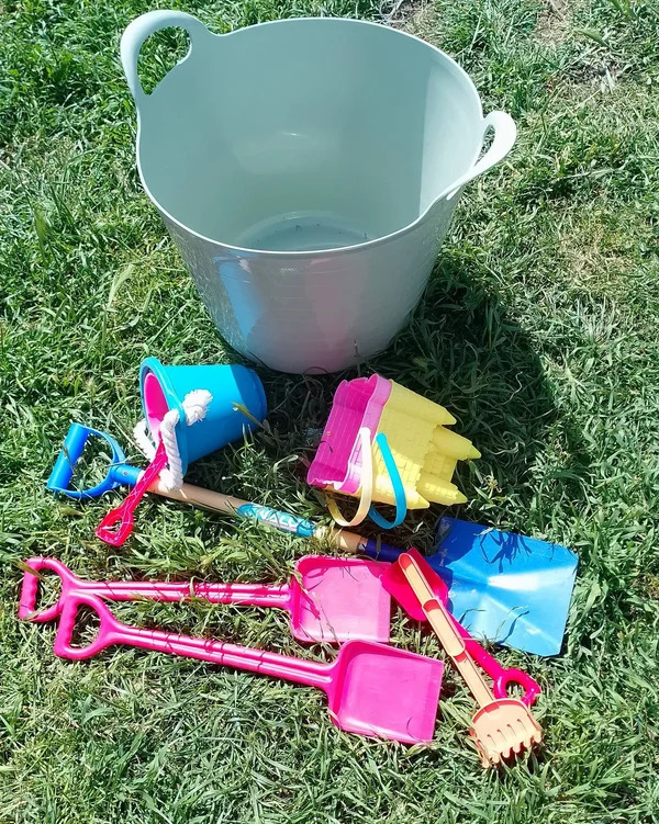 Brits branded "scum" after Weymouth Beach left covered in dirty nappies, booze cans and plastic toys during Bank Holiday heatwave as temperatures soared to 33C.