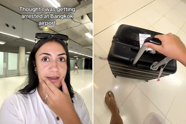 British traveller Oliwia Krol, 24, left mortified after her suitcase was confiscated at Bangkok airport for 24 hours due to a vibrator hidden inside her luggage.