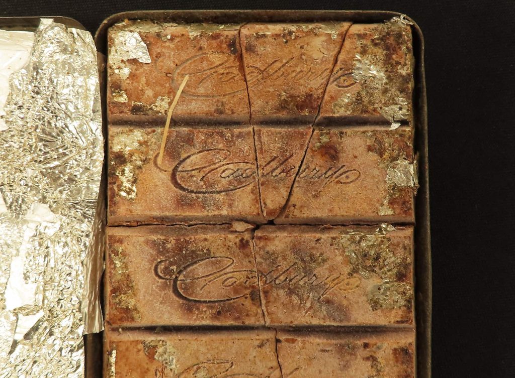 A 126-year-old Cadbury chocolate bar sent to a British soldier during the Boer War is heading to auction in Suffolk, with auctioneers warning its taste may leave something to be desired.