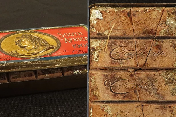 A 126-year-old Cadbury chocolate bar sent to a British soldier during the Boer War is heading to auction in Suffolk, with auctioneers warning its taste may leave something to be desired.