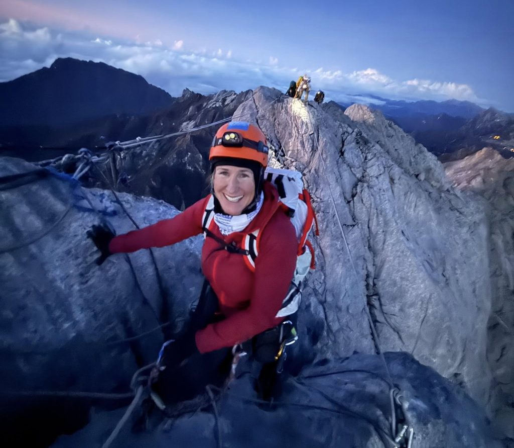 Climber Shelley Johannesen, 53, died in partner David Ashley's arms after an avalanche struck during her descent from Nepal's Mount Makalu summit.
