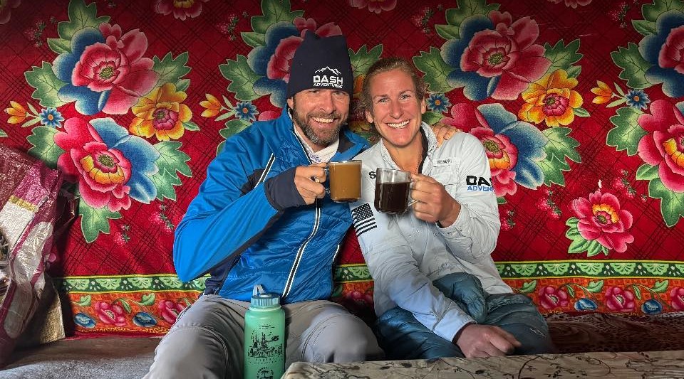 Climber Shelley Johannesen, 53, died in partner David Ashley's arms after an avalanche struck during her descent from Nepal's Mount Makalu summit.