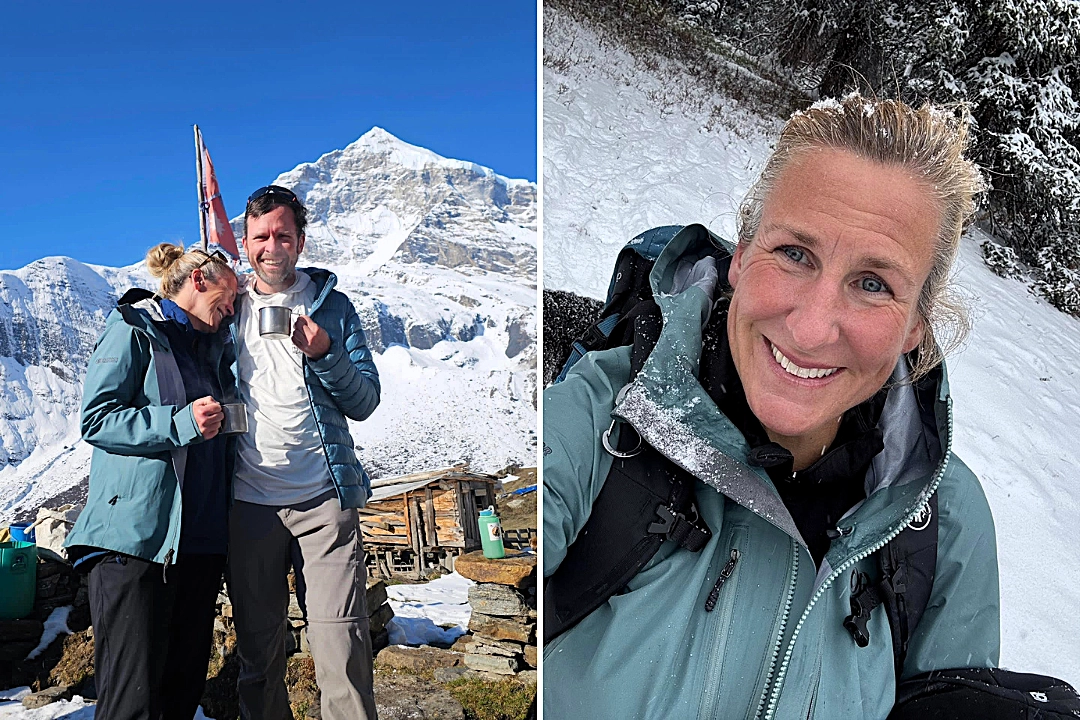 Climber Shelley Johannesen, 53, died in partner David Ashley's arms after an avalanche struck during her descent from Nepal's Mount Makalu summit.