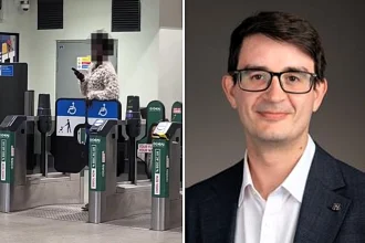 A London councillor filmed six fare dodgers bypassing Tube barriers in just two minutes at Romford station, with his viral video racking up nearly one million views online.