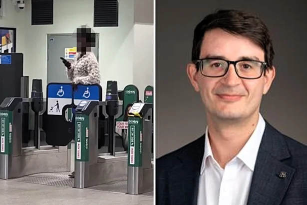 A London councillor filmed six fare dodgers bypassing Tube barriers in just two minutes at Romford station, with his viral video racking up nearly one million views online.
