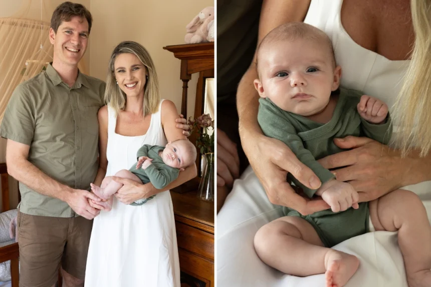 South African couple Lindy and Kris Snyman finally welcomed dream daughter Olivia Jane via surrogate after a desperate Facebook plea following decade of heartbreak.