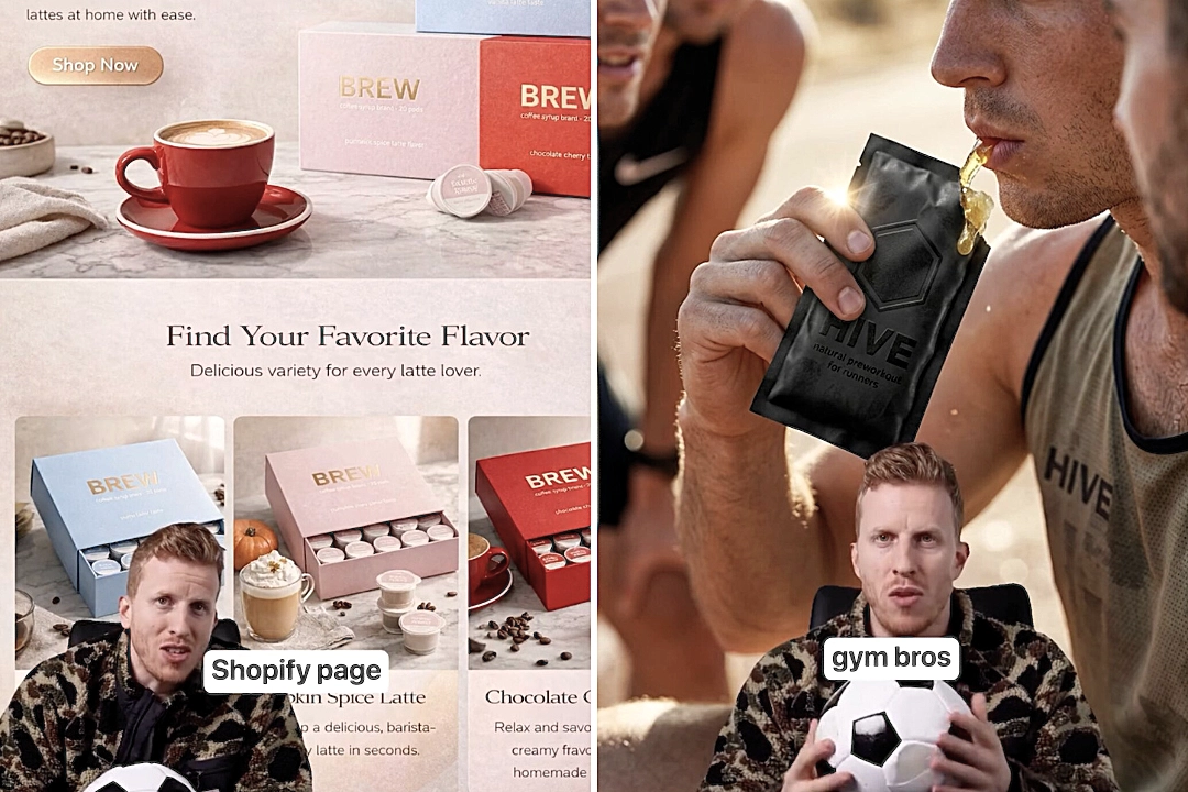 E commerce whizz creator goes viral after showing how absolutely anyone can come up with a brilliant product idea and launch a business in under 60 seconds flat.
