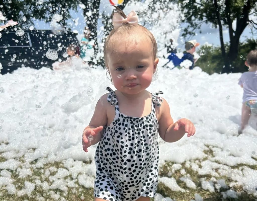 Heartbroken mum issues a desperate warning to other parents after her two year old daughter is tragically killed in a horrific preventable accident at home.