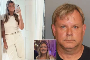 Recent college graduate who had just started her dream job is allegedly shot dead by her boyfriend's father - leaving her heartbroken family devastated.