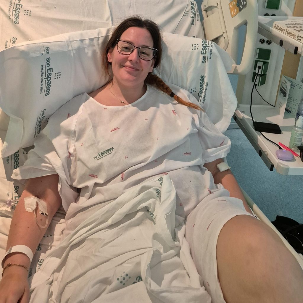 British woman living her dream life in Spain woke one morning in agony - within weeks she was completely paralysed and forced to leave it all behind.