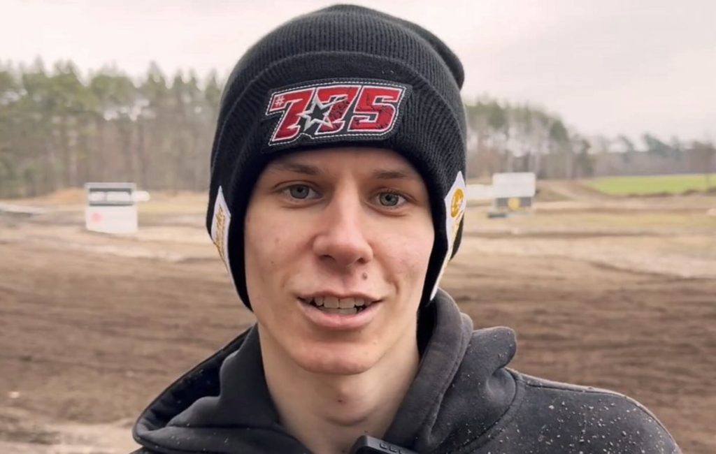 Polish teenage speedway rider Patryk Budniak, 19, fights for life in induced coma after horror crash sent him flying over safety barrier into parked van.