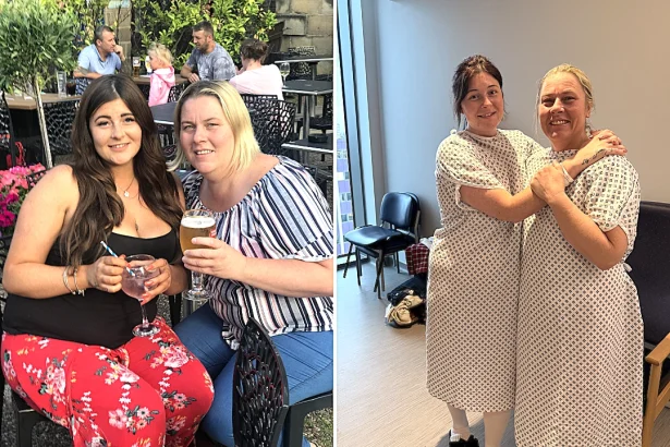 Daughter ditches daily takeaways and sheds four stone in a desperate bid to save her mum's life - after being told she was too big to donate her kidney.