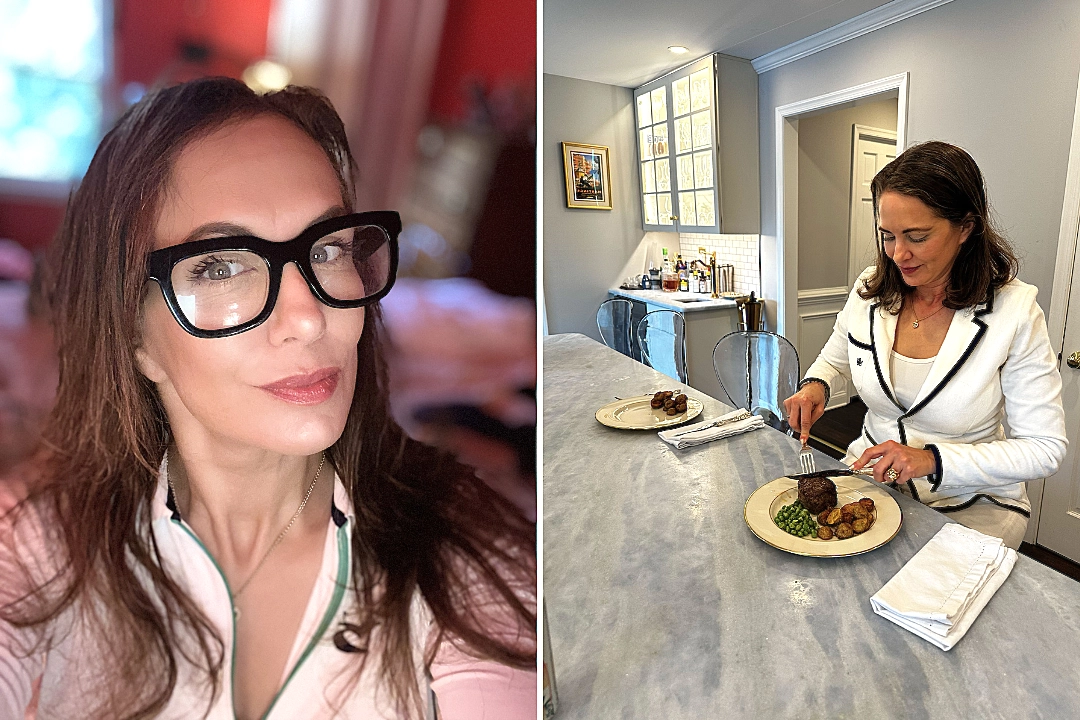 Mum Kelsey, 53, stopped breathing for over three minutes after choking on steak - claiming she was transported to the 'other side' for a vivid life review.