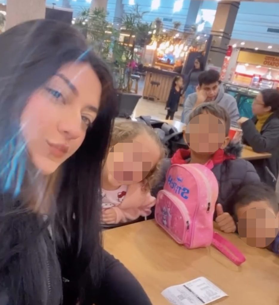 A 26-year-old Brazilian beauty influencer and mother of four was shot dead outside her home after a gunman called her name from a car, leaving her youngest child just seven months old.