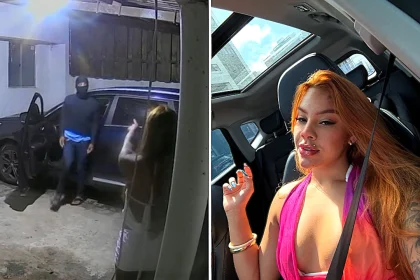 Brazilian influencer Maressa Thereza was kidnapped from her home by hooded intruders demanding a £7,560 ransom before being found alive in a forest hours later by police.