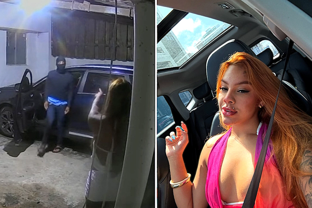 Brazilian influencer Maressa Thereza was kidnapped from her home by hooded intruders demanding a £7,560 ransom before being found alive in a forest hours later by police.