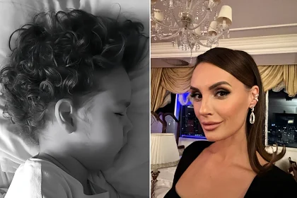 Devastated fashion influencer Bojana Mutić mourns death of second son Maksim, 11, from rare genetic condition - just two years after losing older brother Nikolaj.