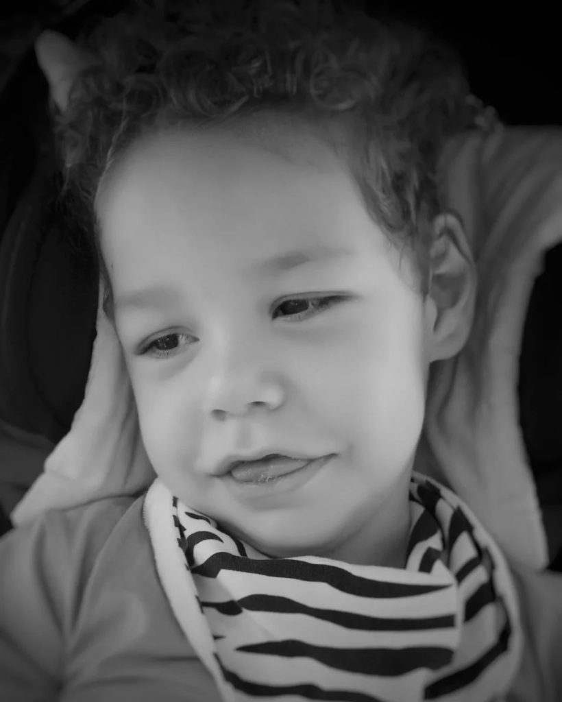 Devastated fashion influencer Bojana Mutić mourns death of second son Maksim, 11, from rare genetic condition - just two years after losing older brother Nikolaj.
