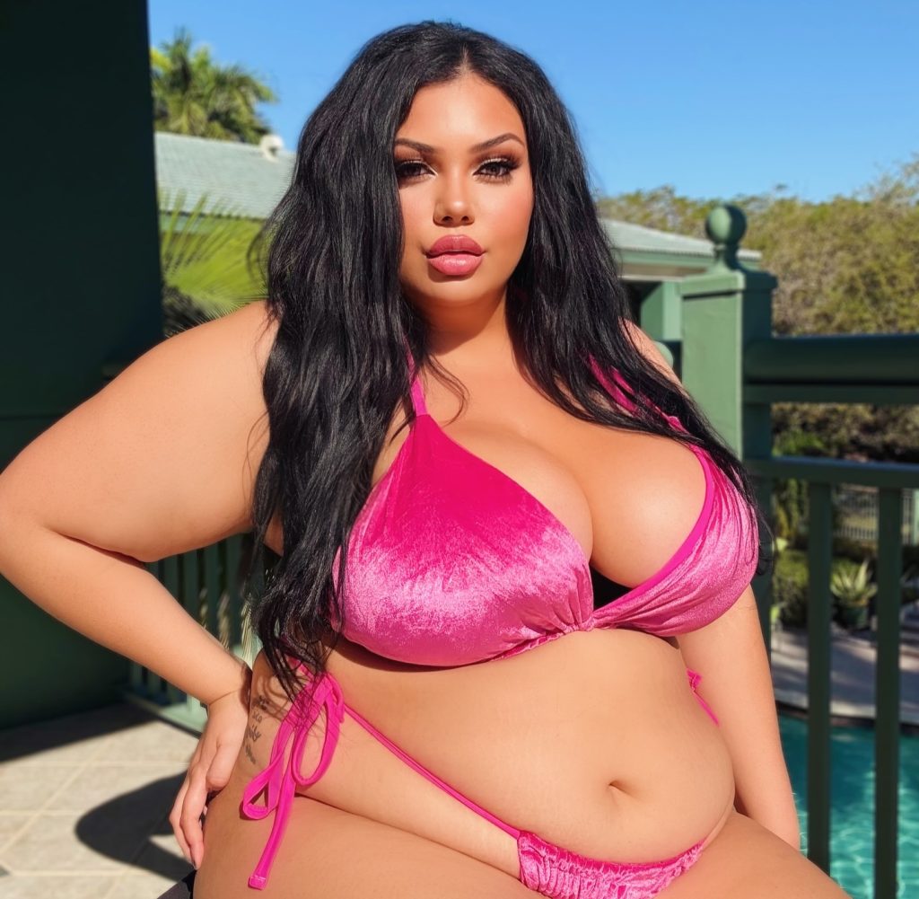 Plus-size influencer Alex Aspasia slams Ozempic and plastic surgery culture - claims people no longer recognise natural bodies and call her 'disgusting'.