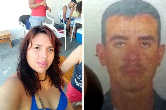 A police officer allegedly shot his wife dead at their own wedding reception in Brazil after a violent argument, with guests managing to remove her three children before the fatal attack.