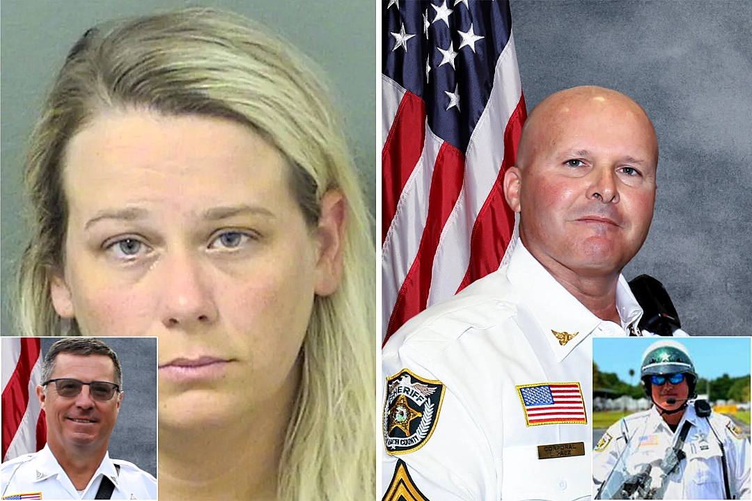 A nurse accused of killing three police motorcyclists in Florida was allegedly exhausted after a 12-hour night shift when she ploughed into the officers at high speed, investigators claim.