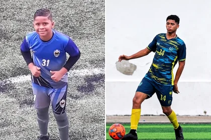Promising 17-year-old footballer Jesús Adrián González Arrieta was shot dead alongside a friend outside a shop in Cartagena, Colombia, by motorbike gunmen.