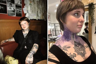 Tattooed worker Abbie Foote sacked just 15 minutes into her first day at Carnoustie Golf Links, despite showcasing her ink during her face-to-face interview.