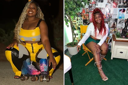 Court hears roller-skating influencer Beauty Couch, 22, was stabbed 81 times before her car was set on fire as boyfriend Eugene Louis-Jacques stands murder trial.