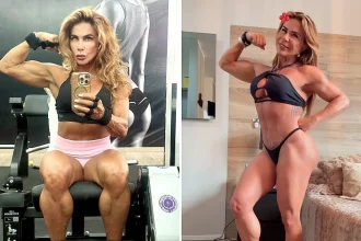 Super fit gran reveals how she is making 10,000 pounds every single month for simply showing off her muscles online - and the unusual reason will leave you stunned.