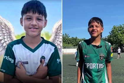Colombian football prodigy Cristian Fabián Rondón Méndez, 13, stabbed to death by street gang after crossing 'invisible border' between neighbourhoods in Piedecuesta.