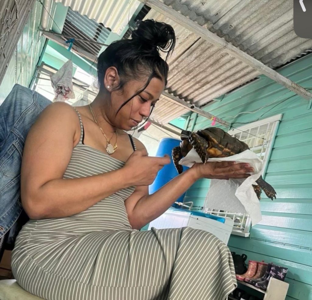 A New York woman died from blunt force head trauma while celebrating her birthday in Jamaica, with police hunting her husband who fled the hospital after dropping her off at the entrance.