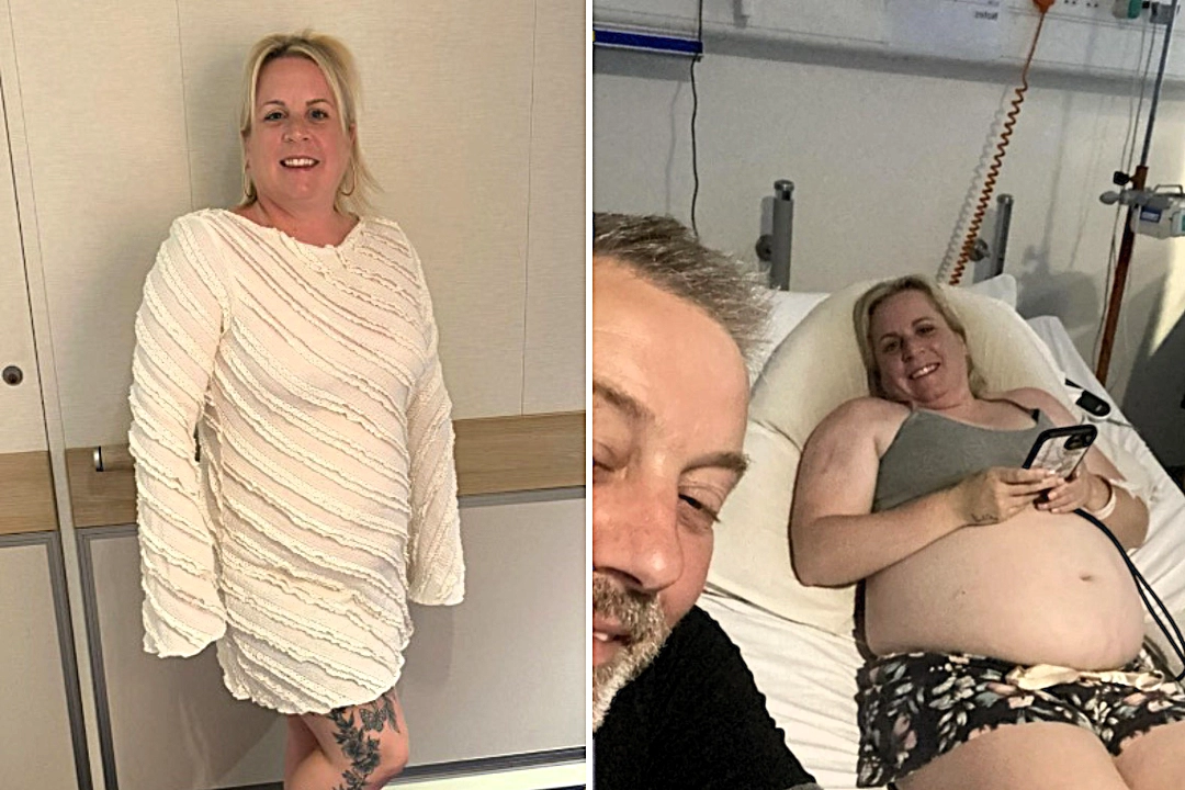 Friends asked Sally-Anne if she was pregnant - but it was actually a life-threatening tumour that burst while she was relaxing in the bath. Her story could save lives.