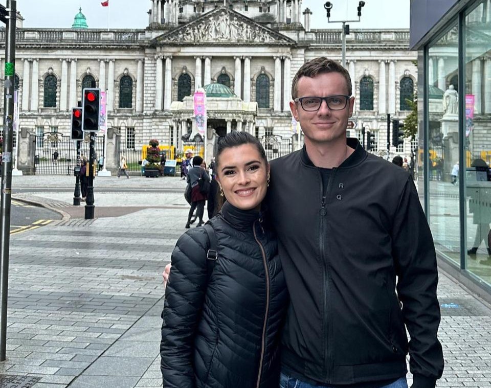 Software engineer goes from fighting flu symptoms to becoming completely paralysed in just 15 minutes - and now doctors say he may never walk again.