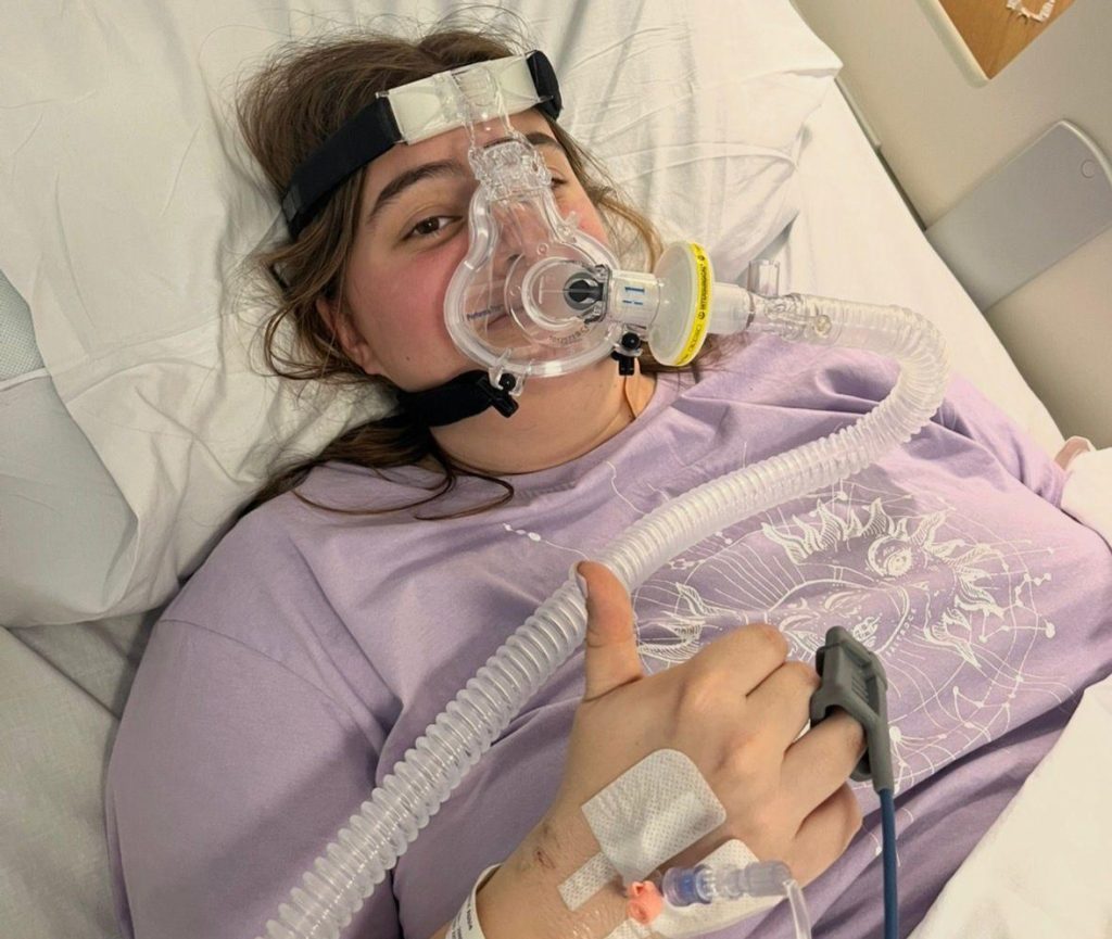 Abbie, 22, was told lymphoma was the "easy cancer" - but extreme side effects left her wheelchair-bound and forgetting her own father. Her story is vital.