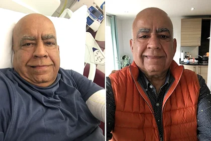 Pradeep, 74, had no symptoms when a routine blood test exposed deadly leukaemia - doctors warned he could have died instantly without that lucky check.