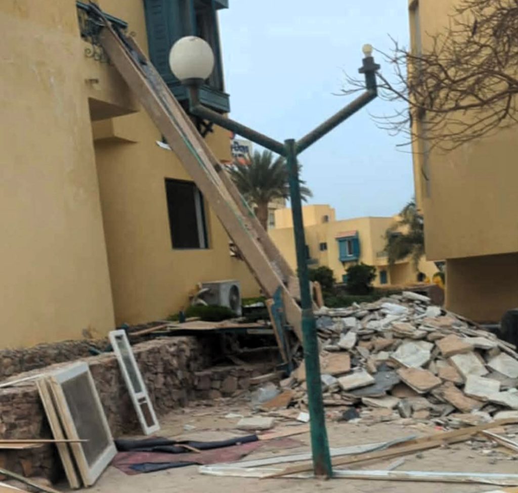 Family's £3,000 Egypt holiday turned into a nightmare with filthy rooms, food poisoning, electric shocks and a hotel that was actually a construction site.